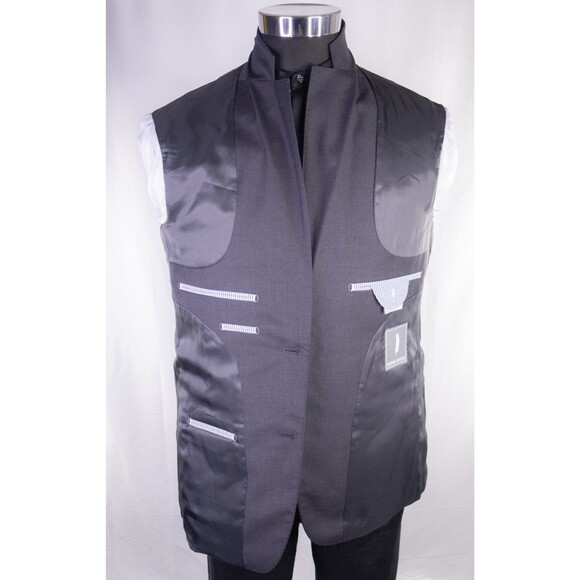 Michael Bastian 100% Wool Gray Blazer Sport Coat Suit Jacket 40R Two Button EUC - Picture 9 of 14